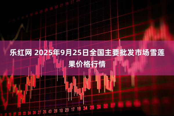 乐红网 2025年9月25日全国主要批发市场雪莲果价格行情